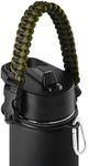 IRON °FLASK Paracord Handle Sports Water Bottle Accessories - [Olive Green]