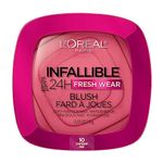 L’Oréal Paris Infallible 24H Freshwear Blush, Long-Lasting, Waterproof & Soft Matte Finish, Confident Pink, 9g
