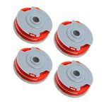 YWNYT 4pcs FLYMO FLY021 Strimmer Spool Line, Φ1.5mm 11m Double Autofeed Nylon Replacement Spools Compatible with Flymo Grass Trimmer, Replace of FLY021/513937190