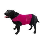 cattamao Comfort Dog Anxiety Relief Coat, Dog Anxiety Calming Vest Wrap,Thunder Shirts Jacket for XS Small Medium Large XL Dogs（Rose XL）