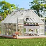 YITAHOME 10x12FT Polycarbonate Gree