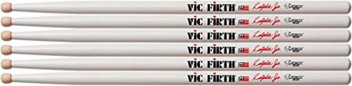 Vic Firth Corpsmaster Marching Drum Stick 3-Pack SRHJR Ralphie Jr.