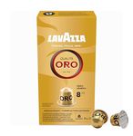 Lavazza Qualita Oro Medium Roast Coffee Capsules Compatible with Nespresso Original Machines, Pack of 1
