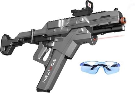 Fully Automatic Gel Ball Blaster Gun High Speed 180+ FPS Electric Gel Gun for Outdoor Shooting Game Summer Gifts Ages 14 & Up