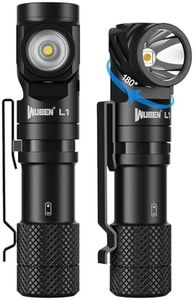 WUBEN L1 LED Torches Super Bright 2000 Lumens, Rechargeable Tactical Flashlight Powerful Torch Battery Powered, Multifunctional IP68 Waterproof Powerful Handheld Flash Light for Camping Outdoor(519A)