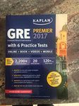 GRE Premier 2017 with 6 Practice Tests: Online + Book + Videos + Mobile