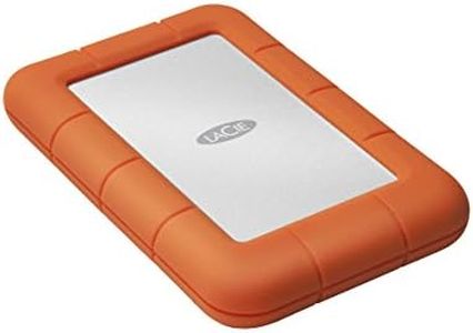 LaCie LAC301558 Rugged Mini USB 3.0 Portable External HD, Orange, 1TB