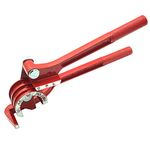 Manual Tubing Pipe Bender, 180 Degree 1/4" 5/16" 3/8" 3 in 1 Aluminum Copper Steel Tube Bender Fuel Brake Lines