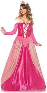 Leg Avenue Women's Classic Sleeping Beauty Princess Halloween Costume, Pink, Small