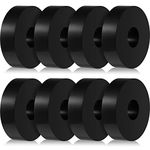 Rubber Isolation Pads Thick Rubber Washers 1.5 Inch OD 0.5 Inch ID 0.4 Inch Thick Mechanical Vibration Damping Pads Anti Vibration Isolation Pads Rubber Isolator Washer (8 Pcs)