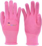 G & F Products 2040-2P JustForKids Premium MicroFoam Texture Coated Kids Garden Gloves, Kids Work Gloves, Pink, 1 Pair