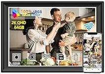 2K 64GB Digital Photo Frame WiFi6&5