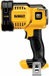 DEWALT 20V MAX LED Work Light, Handheld Spotlight with 508 Yard Distance, Pivoting Head, 1500 Lumens, Cordless, Battery Not Included (DCL043)