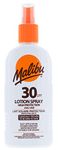 Malibu Sun SPF 30 Lotion Spray, High Protection Sun Cream, Water Resistant, Vitamin Enriched, 200ml