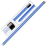 FINGER TEN Golf Alignment Sticks Training Aid (Blue)