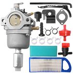 Anxingo 799727 Carburetor for B&S 698620 799727 794572 791858 792358 793224 697190 697141 14HP 15HP 16HP 17HP 17.5 HP 18HP Craftsman LT1000 Lawn Tractor Mower Nikki Carb Kit