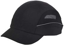 Ultimate Industrial HPBC_PREM-BLACK Deluxe Vented Bump Cap, Black