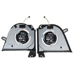 Replacement CPU & GPU Cooling Fan for ASUS ROG Zephyrus M16 (2022) GU603Z GU603ZX FP9R 13NR08R0T02011 FP9Q 13NR08R0T03011