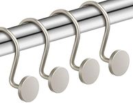 CHICTIE Nickel Shower Curtain Hooks