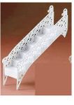 Cakesupplyshop Item# 687y White Tiered Wedding / Frozen Cake Step Decoration Stair - 1piece