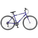 Wildtrak - Steel Trekking Bike, Adult, 700C, 6 Speed - Blue