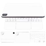 IMMOENUC 5-in-1 Tablets Skin Sticker Decals for 2020/2021/2022 Apple ipad Pro M2 Magic Keyboard 11 inch Keyboard Cover Palm Rest Screen Protector (for Magic Keyboard 11 inches 2020/2021/2022)