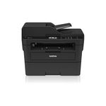 Brother MFC-L2730DW Multifunction Laser Printer 4-in-1 Monochrome 34 ppm with Wired Network, WLAN, ADF with 50 Sheets and Touchscreen Display, Black, Stampa, Copia, Scansione e fax