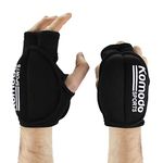 KOMODO Weighted Gloves Wrist Hand Neoprene Large Size Fitness Training Rehabilitation Gym Boxing MMA Aerobics (2 x 1KG)