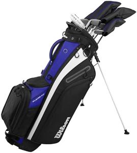Wilson Wilson Golf Clubs, Player Fit Complete Set, Incl. Stand Bag Golf Bag, Steel, For Men