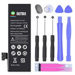 IBESTWIN 3.8V 1440mAh Replacement Battery for iPhone 5 A1428, A1429 and A1442 with Replacement Tool Kits, Adhesive Strip and Instruction(Not for iPhone 5S or 5C)