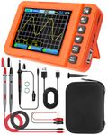 ZYKYCX Handheld Oscilloscope 3 IN 1, 15MHz 60MS/s Digital Oscilloscope Multimeter with DDS Signal Generator, Support Waveform Storage, AC/DC Voltage, Capacitor, Resistor, Diode Test for Automotive