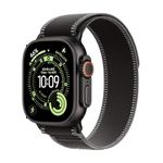 Apple Watch Ultra 3 GPS + Cellular 49mm Premium Running and Multisport Smartwatch with Rugged Black Titanium Case with Black/Charcoal Trail Loop S/M. Advanced Health and Fitness Tracking
