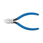 Klein Tools D209-5C Pliers, Diagonal Cutting Electronics Pliers with Narrow Jaw and Hinge, Sharp Pointed Nose, 5-Inch