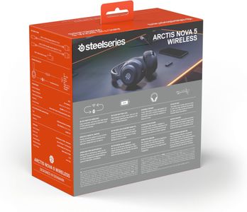 SteelSeries Arctis Nova 5 Wireless Gaming Headset – PC & Console Compatible