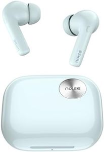 Noise Newly Launched Air Buds 6 in-Ear Bluetooth TWS - AI Enabled Smartbuds, ANC (up to 32db), Personalised App, in-Ear Detection, Voice Control, Google Fast Pair, BT v5.3(Sage Blue)