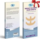 Breast Augmentation Post Surgery Supplies- Silicone Scar Sheets for Breast Surgical Scars-Breast Reduction Recovery Supplies After Surgery Needs- Comfortable Under Post Op Bra