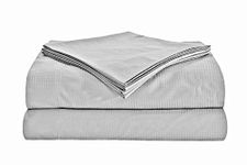 Natural Comfort Premier Hotel Select Sheet Set, California King, Geometrix/White