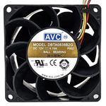 PGSA2Z® AVC DBTA0838B2G 8CM 4.10A 12V 80 * 80 * 38mm Axial High Speed Air Cooling Fan