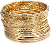 Gold Bangle Bracelets for Women Mul