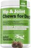 Deley Naturals Dog Hip and Joint Supplement - MSM with Glucosamine Chondroitin and Collagen for Dogs - Hip and Joint Supplement for Dogs Advanced Arthritis Relief - 120 Soft Chews Dog Supplements