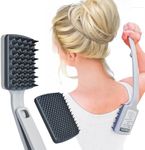 Back Scratcher for Men/Adults/Women -Folding Backscratcher Scalp Massager w/2PCS Replaceable Scratching Heads - Large Scratch Area Get a Deep Soothing Scratch- Fathers Day Dad Gifts for Men Birthday