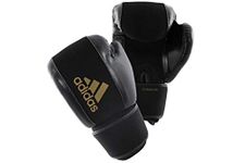 adidas Boxing Gloves Boxing Gloves Washable Washable, Unisex, adiHBWG01, Black/gold, S/M