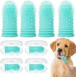 Mr. Pen- Dog Finger Toothbrush, 4 Pack, 360º Dog Toothbrush, Dog Tooth Brush, Finger Toothbrush for Dogs, Dog Toothbrush Finger, Puppy Toothbrush, Pet Toothbrush, Finger Brush for Dogs Teeth