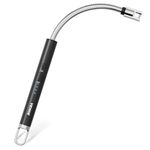 VEHHE Electric Lighter, USB C Rechargeable Lighter with Long 360° Flexible Neck LED Display, Flameless and Windproof, for BBQ Camping Fireworks