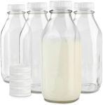 Stock Your Home Liter Glass Milk Bo