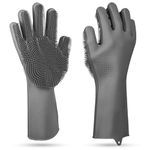 Dishwashing Gloves For Men With Scrubber