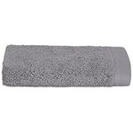 Silvon Premium Antibacterial Bath Towel for Acne Prone Skin-Silver Infused Smart Fabric - Luxury Bath Towel - No Odor and Acne-Causing Bacteria - Absorbent & Ultra Soft (Face, Grey)