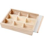 CREATIV 57454 1-Piece 17 x 13 cm Wooden Small Display Box Empress Tree