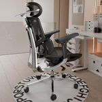 Hbada E3 Pro Ergonomic Office Chair with Dynamic Lumbar Support, 4D Adjustable Headrest for Home Office Chair, 6D Adjustable Armrests Desk Chair, Swivel Big and Tall Computer Chair