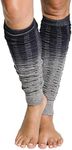 Tucketts Leg Warmers Women, Winter Over Knee Footless Sock, Dance, Modern 80s, Colombia Made, Superior Warmth Minimal Bulk, Ruched Stitching Ribbed Cuffs, Petit to Large Calves, 1 Pair, Dip Dye